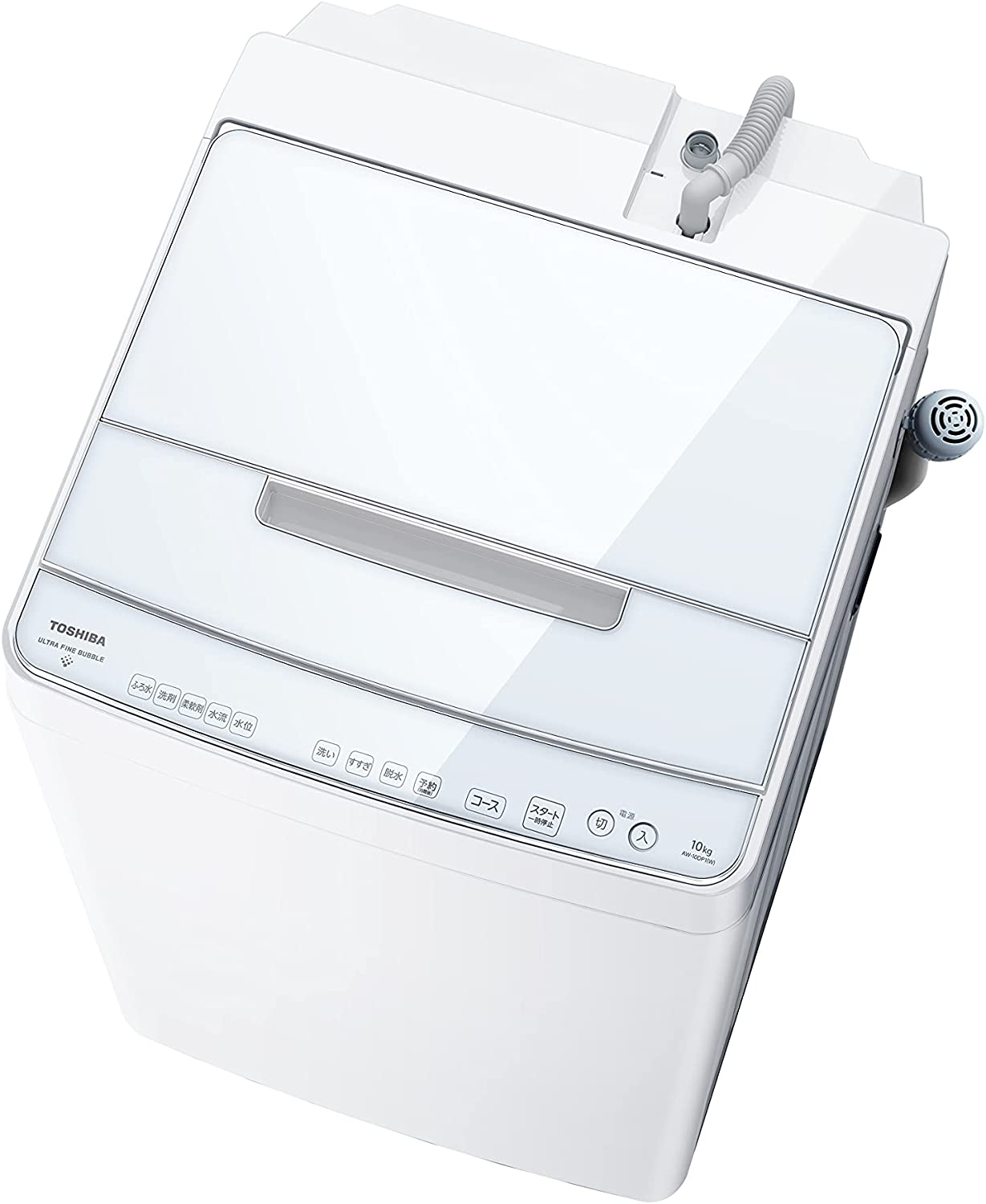 東芝 全自動洗濯機 10kg グランホワイト AW-10DP1 (W) 